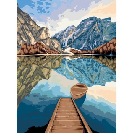 Ravensburger - Pictura pe numere vedere la lac Ravensburger - 1